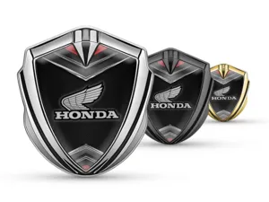 Honda Fender Abzeichen Pro Design Edelstahl Emblem